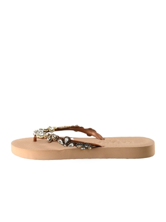Lazamani Flip-Flops Beige 293729