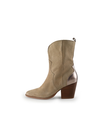 Manfield Cowboystiefel Beige 293849