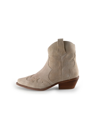 Manfield Stiefeletten Beige 293872