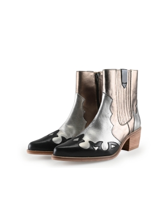 Manfield Cowboystiefel Silber 293990