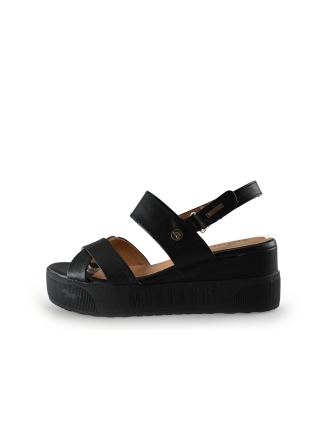 Mustang Sandalen Schwarz 294093