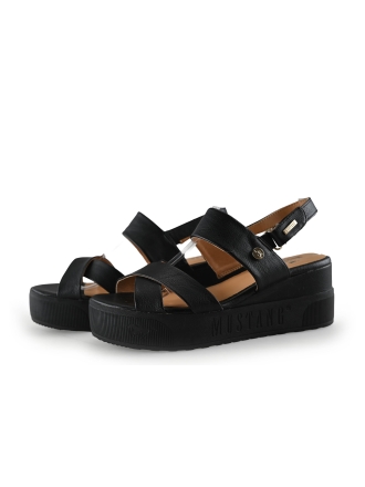 Mustang Sandalen Schwarz 294093