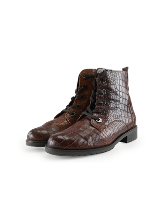 Gabor Schnürstiefel Cognac 294222