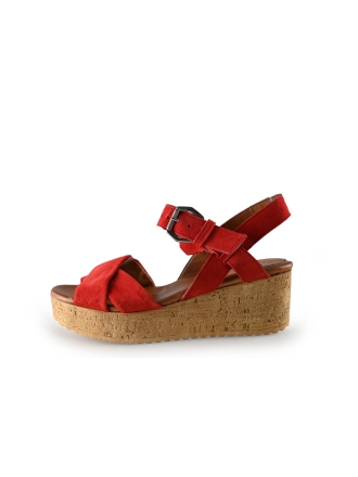 Omoda Sandalen Rot 295321