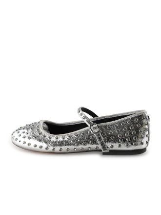 Steve Madden Ballerinaschuhe Silber 295401