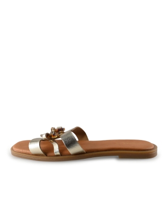 Notre-V Flip-Flops Gold 295520