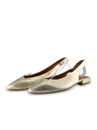 Jana Ballerinaschuhe Gold 295608