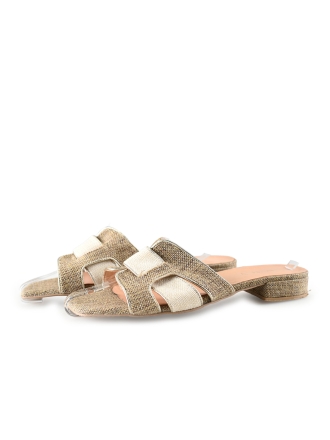 Notre-V Flip-Flops Beige 295703