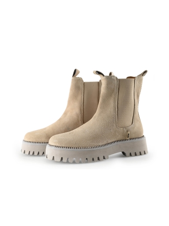 VIA VAI Chelsea boots Beige 296092