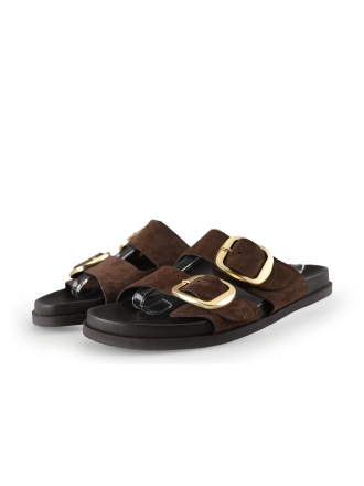 Notre-V Mules Pantoletten Braun 296411