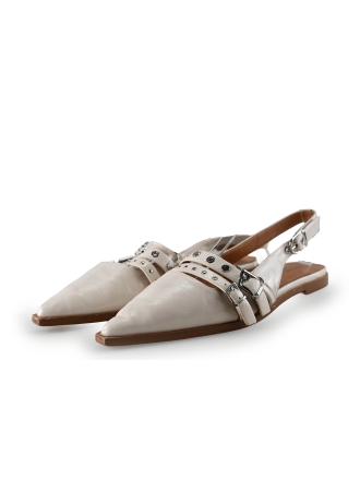 Stefano Lauran Slingbacks Beige 296431