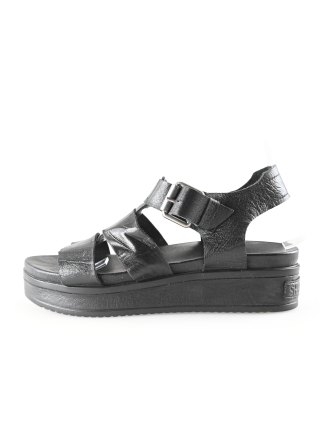 Shabbies Amsterdam Sandalen Schwarz 297056