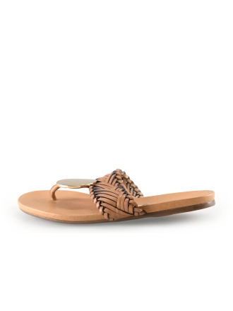Arezzo Flip-Flops Cognac 297207
