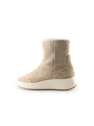 Shabbies Amsterdam Stiefeletten Beige 297554