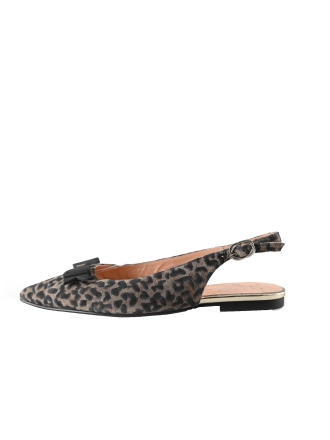 Floris van Bommel Slingbacks Braun 297625