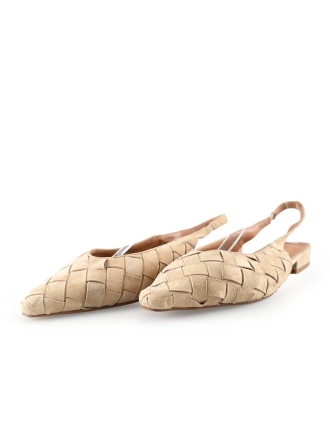 Stefano Lauran Slingbacks Beige 297838