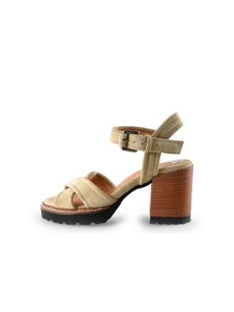 Shabbies Amsterdam Sandalen Beige 297922