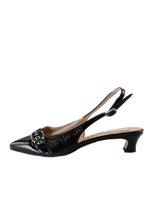 Lina Locchi Slingbacks Schwarz 297949