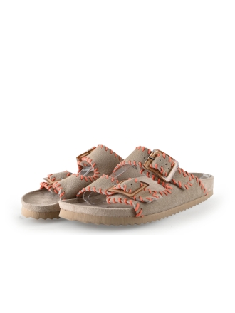 Colors of California Mules Pantoletten Beige 298106