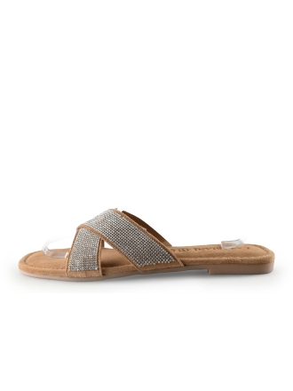 Lazamani Mules Pantoletten Silber 298346