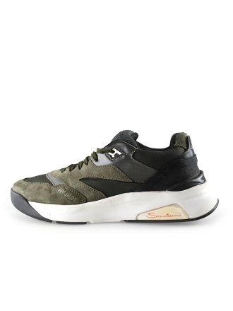 Santoni Sneaker Grün 298666