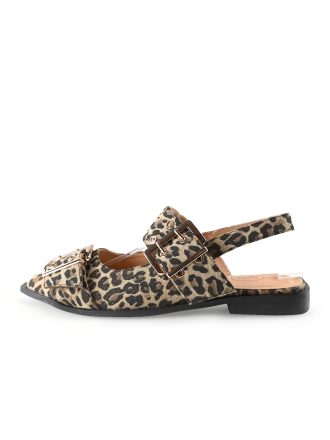 Nelson Ballerinaschuhe Braun 298705