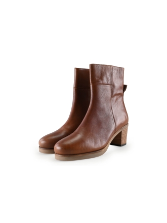Shabbies Amsterdam Stiefeletten Cognac 299153