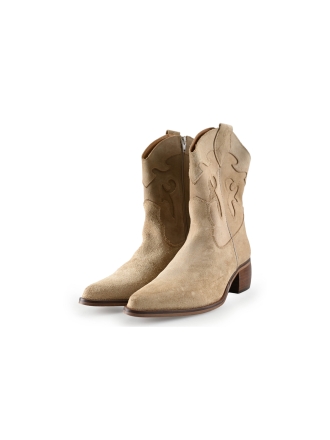 Manfield Cowboystiefel Beige 299255