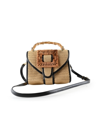 Laurent David Umhängetasche Beige 299304