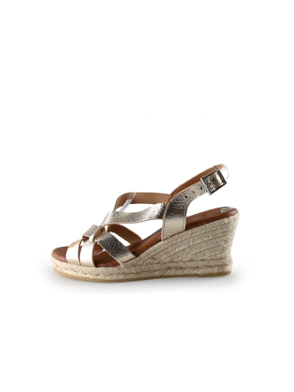 Manfield Espadrilles Gold 299853