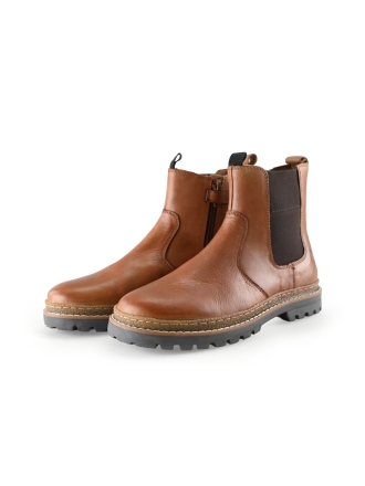 Muyters Schnürstiefel Cognac 300158