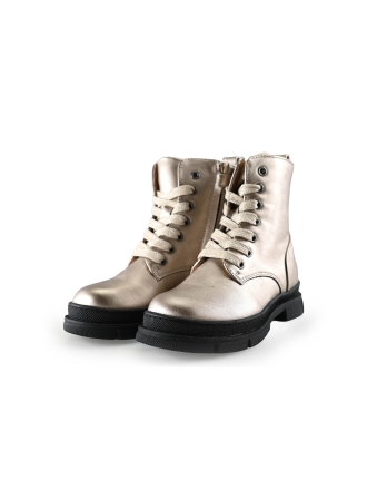 Muyters Schnürstiefel Gold 300166