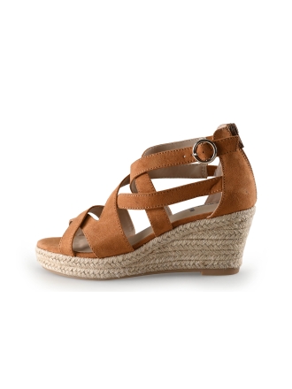 S Oliver Keilschuhe Cognac 300339