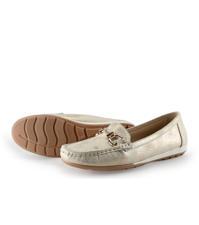 Double Heart Loafers 