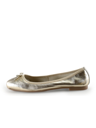 Manfield Ballerinaschuhe Gold 300607