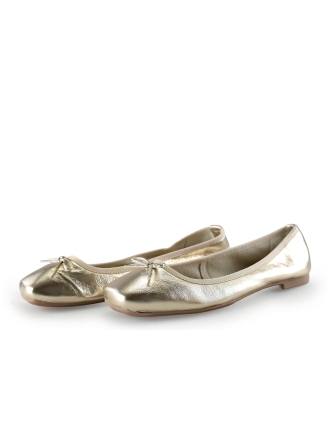 Manfield Ballerinaschuhe Gold 300607