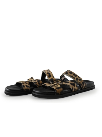 Manfield Mules Pantoletten Beige 300632