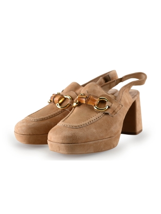 Alpe Mules Pantoletten Cognac 300781