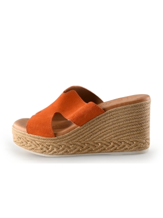 Oh My Sandals Mules Pantoletten Orange 300824
