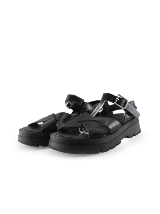 Manfield Sandalen Schwarz 301002