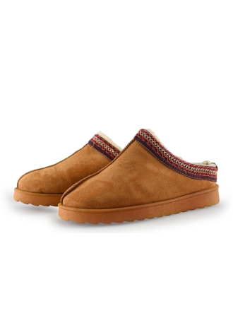 Nelson Hausschuhe Cognac 301012