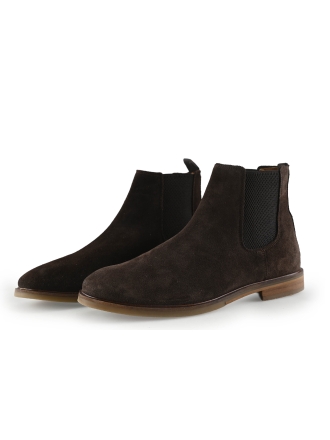 Manfield Chelsea boots Braun 301060
