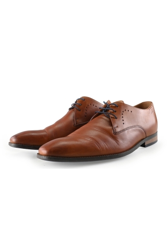 Van Lier Schnürschuhe Cognac 301083