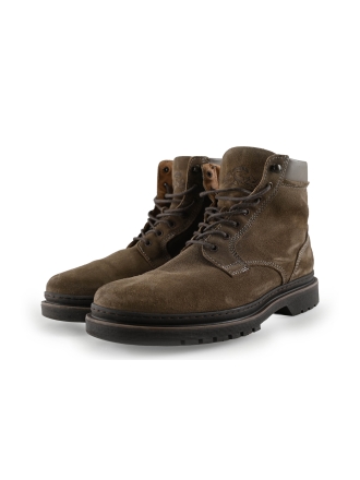 Manfield Schnürstiefel Braun 301206