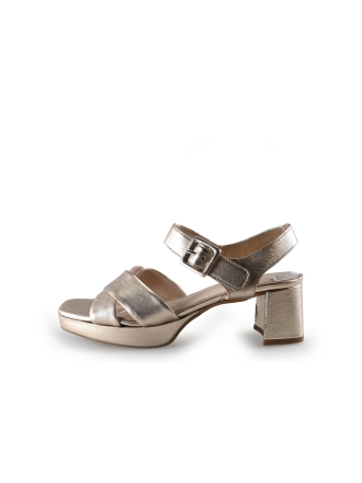 E Mia Mules Pantoletten Gold 301509
