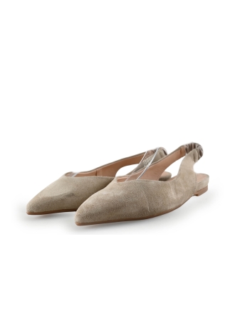 Manfield Ballerinaschuhe Beige 301745