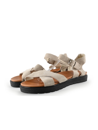 Manfield Sandalen Beige 301972