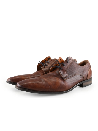 Van Lier Schnürschuhe Cognac 302037