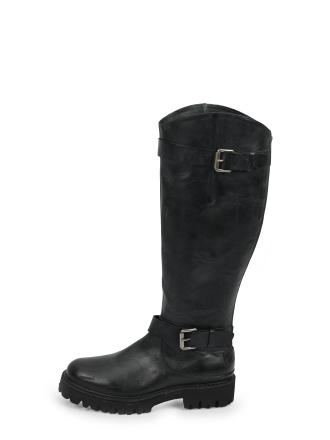 Shabbies Amsterdam Stiefel Schwarz 302154