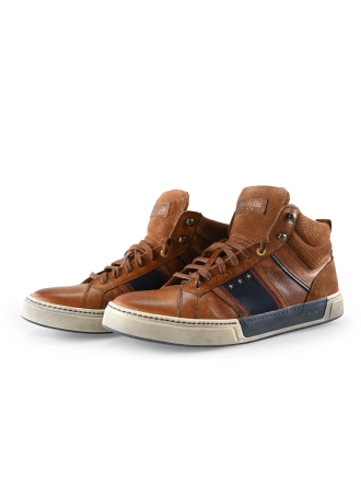 Pantofola Doro Hohe Sneaker Braun 302752
